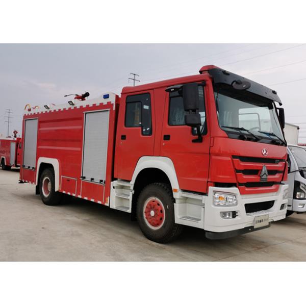 Buy Sinotruk HOWO 4X2 6 Wheels 266HP 8CBM Fire Fighting Truck at wholesale prices