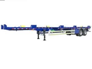 Buy Suspension Container Chassis 40ft 2500mm Chassis Semi Trailer at wholesale prices