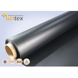 Black Neoprene Coated Glass Cloth For Flexible Connector