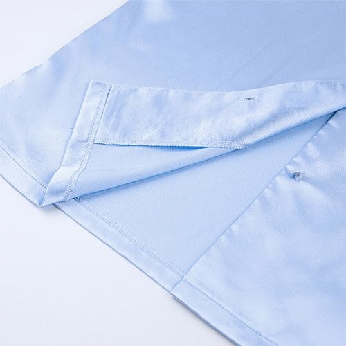 OEM maufactory Spring European And American Pajamas Silk Long Sleeved Pajamas Turn Over Neck