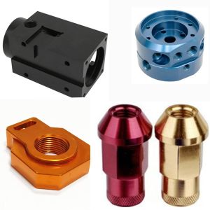 Precision Aluminum CNC Turning Parts Anodizing Camera Case Parts Customized