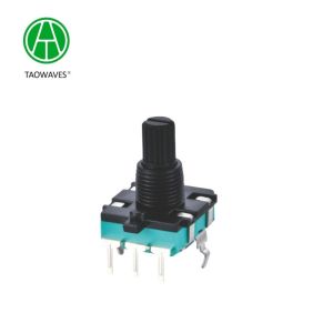 Dual Rotary Encoder with Ec11 Housing and Push Switch