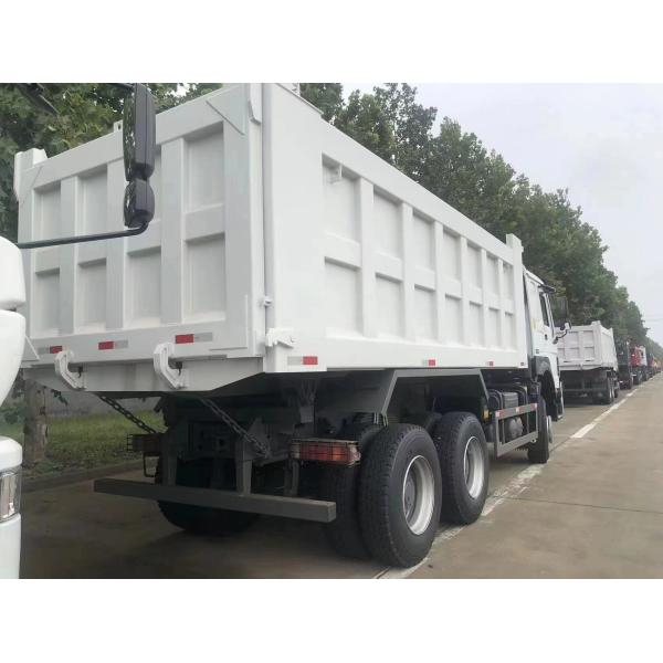 371/375hp Used Dump Tipper Truck Left Steering In Stock Euro II WD615.47 Engine