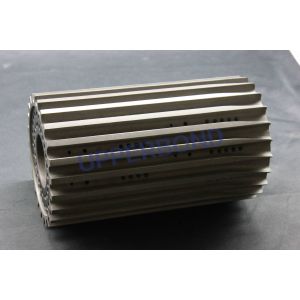 Hardened Receival Drum With Black Coating Assembled Between Cigarette Rod