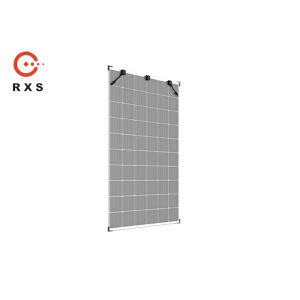 Monocrystalline Double Glass PV Modules Transparent Type Aluminum Alloy Frame