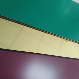 Signbond B1 Fireproof PVC Foamed Aluminum Composite Panel , Aluminum Foam Panels