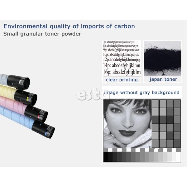 Magenta TN216 Konica Minolta Toner Cartridges For Bizhub C220 C280 C360