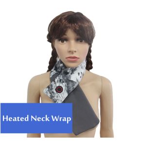 China Cotton Style USB Heated Scarf , 5V Heated Scarf Rechargeable on sale