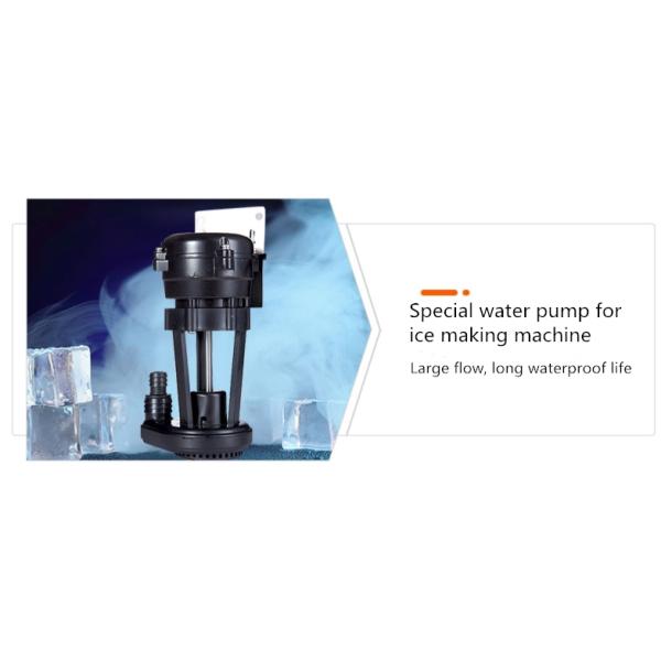 220V 50Hz Water Cooled Ice Machine High Efficiency 760 * 820 * 1730MM
