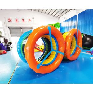 Commercial Blow Up Walking Rollers Inflatable Water Roller Wheel
