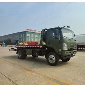 SHOCK PRICE! Japan 4wd 190hp Flatbed ISUZU Tow Truck