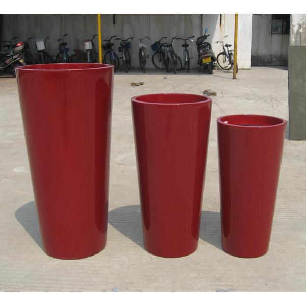 Modern Fiberglass Flower Planters For Indoor And Outdoor