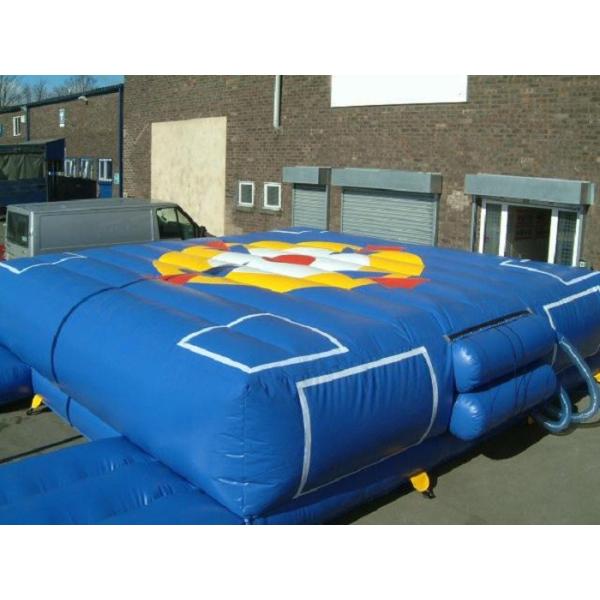 Buy Printing Inflatable Stunt Bag Mat Big Jump Air Bag Activities at wholesale prices