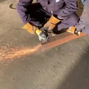 Shipbuilding Industry SS Abrasive Grinding Discs 180mmx6mmx22mm Cutting Disc