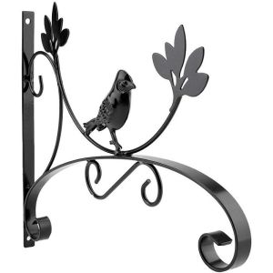 Brid Leaf Pattern Iron 1.5cm Wall Hanging Plant Bracket