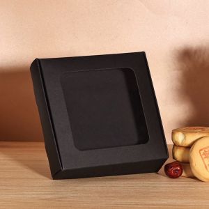 Eco-Friendly Kraft Paper Box with Display Window Sustainable Packaging Solution