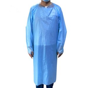 Water Repellent Disposable Isolation Clothing For Hospital / Clinic