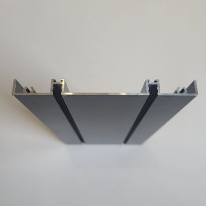 25um Aluminium Sliding Window Profile GB/75237-2004 Powder Painting