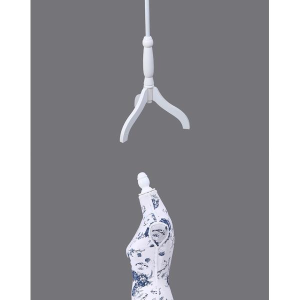 Factory direct sales foam cloth female model clothing display props bust printed linen cloth pin-inserable cloth