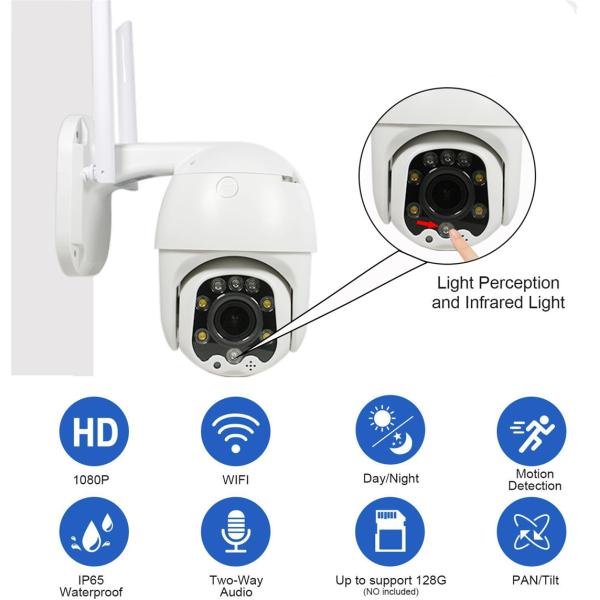 1080P Outdoor Waterproof Wi-Fi PTZ Camera(623TTV)