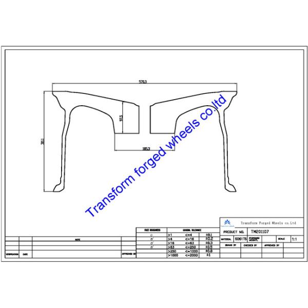 TM201107 20X11 inches forged wheels monoblock wheels blanks Dimple style barrel and rims