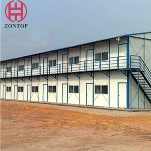 Zontop Modern Frame Cheap Easy Assemble 2 Story Steel Structure Prefab K House