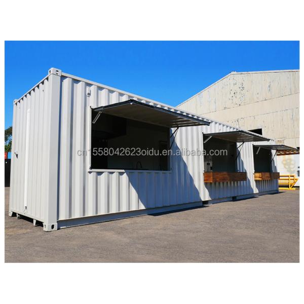 Customized Color Pop Up Shop Container Bar Food Stop Clothing Store Fashion Shop Portable Coffee Bar Cafe Shop Modern Design