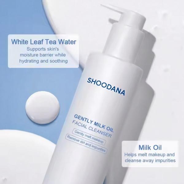 Buy Wholesale Face Care Stronger Skin Barrier Hydrated and Cleansing Purify Facial Cream Skin Milk Oil Cleanser for Makeup Remove at wholesale prices