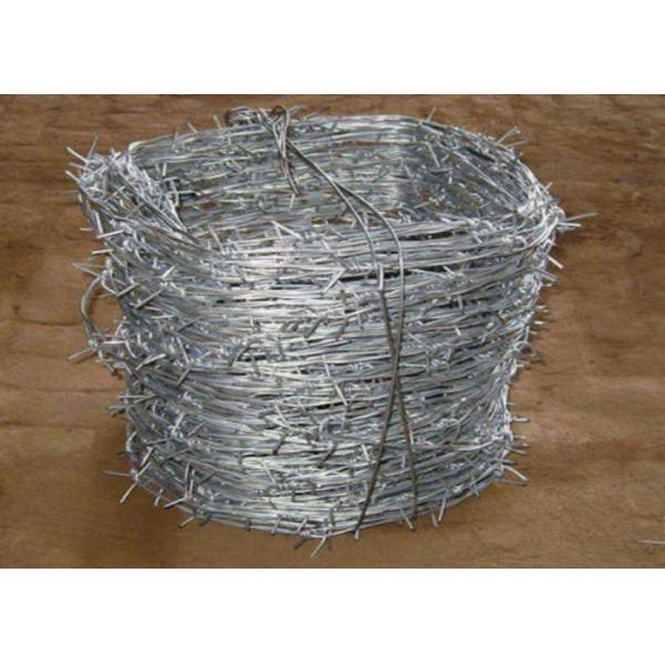 Buy Hot Dipped Galvanized 20kgs Per Roll Pvc Coated Barbed Wires at wholesale prices