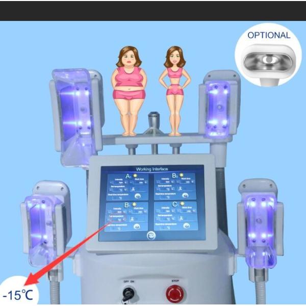 Buy ultra slim body slimming Four Handles Body Slimming Weight Loss Cryolipolysis fat freezing Machine at wholesale prices