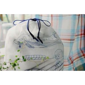 Nonwoven Double Drawstring Shoe Dust Bags odm-t10