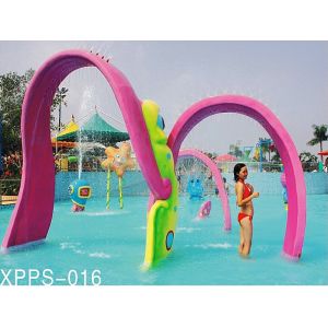 Customized Spray Aqua Play Water Game, Fiberglass Water Park Equipment