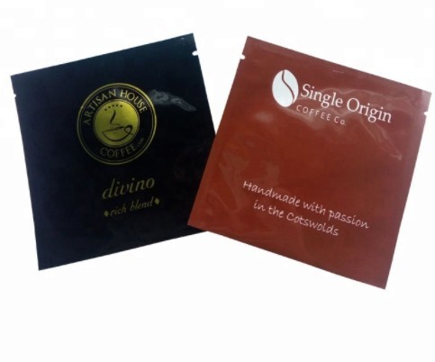 Buy Customized Food Grade Aluminium Foil Tea Sachet Coffee Tea Poly Bags at wholesale prices