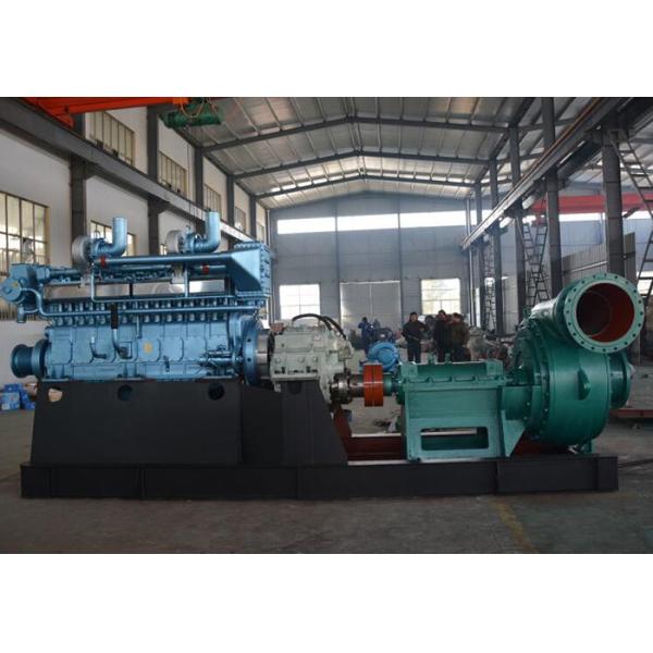 The designed output of the 10 inch model suction sand dredger is 150 cubic meters per hour