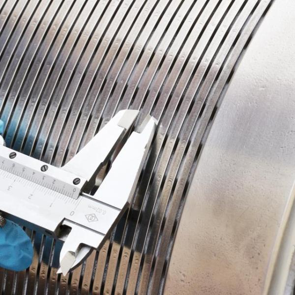 Stainless Steel Johnson V Wire Screen Pipe 6" Continuous Slot Flow Rate