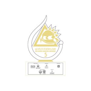 Enterprise Custom Metal Trophies Shiny Gold Plated With Embossed Logo