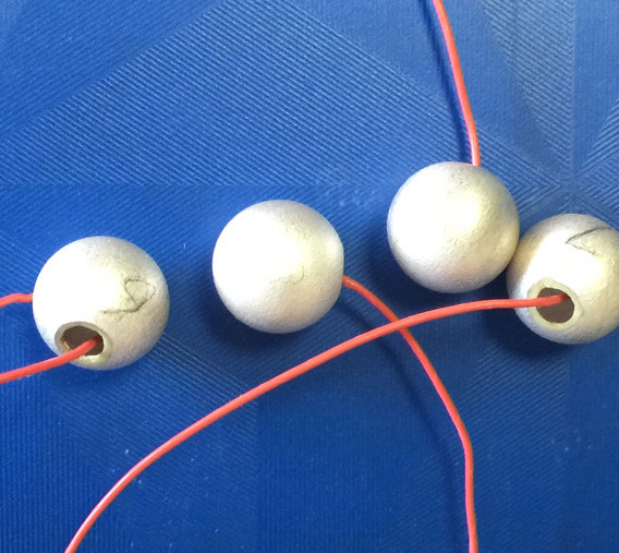 Piezo Ceramic Element Hemisphere , piezoelectric ceramic Materiasl For Welding