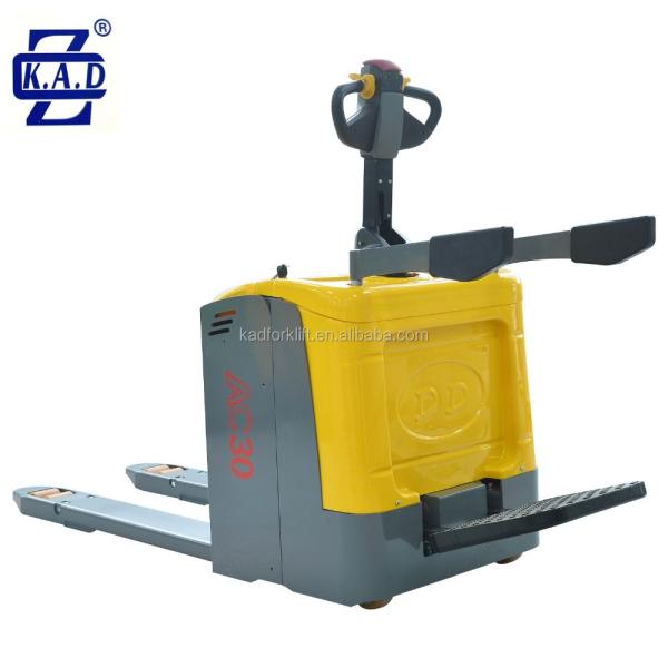 300kg Drum Handling Solutions DC Powered Hydraulic Semi Electric Drum Stacker