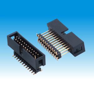 Brass 1000VAC 3AMP 2.54mm Box Header SMT Connector