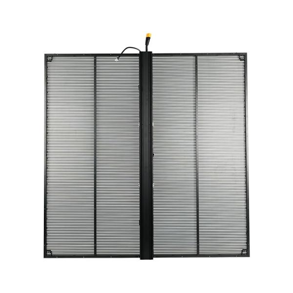 Customizable Transparent LED Strip Mesh Display – Ideal for Fixed Indoor & Outdoor Applications 3