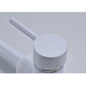 ROVATE Saving Water White Painting Kitchen Sink Mixer UPC Standard