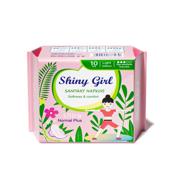 Breathable Cotton Sanitary Napkin For Lady Woman Girl Period Sanitary Pads