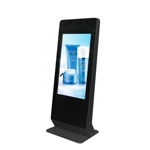 Hotel Lobby Information Display Kiosk , Aluminum Frame Interactive Multimedia