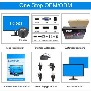 144Hz Gaming LCD Computer With HDMI+VGA High Definition Monitor