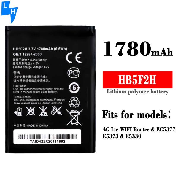 1780mAh Phone Battery HB5F2H For Huawei E5336 E5375 EC5377 E5373 E5330 4G Lte WIFI Router