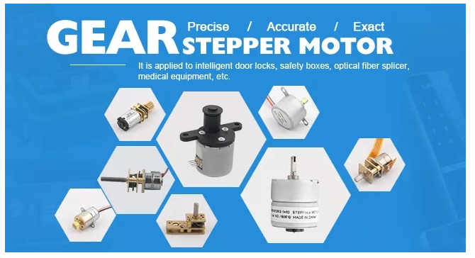 5V Worm Gear Stepper Motor 10mm Horizontal Right Angle Stepper Motor 2 Phase