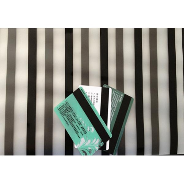 Buy PVC Coated Overlay Magnetic Stripe A4 Size HICO/ LOCO For Plastic Card Making at wholesale prices