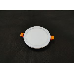 Plastic Back Base Narrow Edge Ra80 9W Indoor SMD LED Panel Light