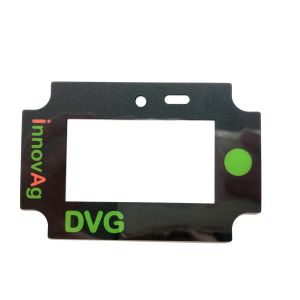 Quality Polyester Custom Printed Digital Graphic Overlay With Transparent Window Display for sale