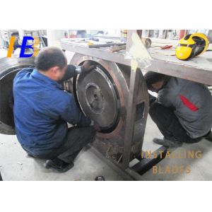 320 - 880kg/h Disk Plastic Pulveriser Machine For Soft PVC Plastic 75kw